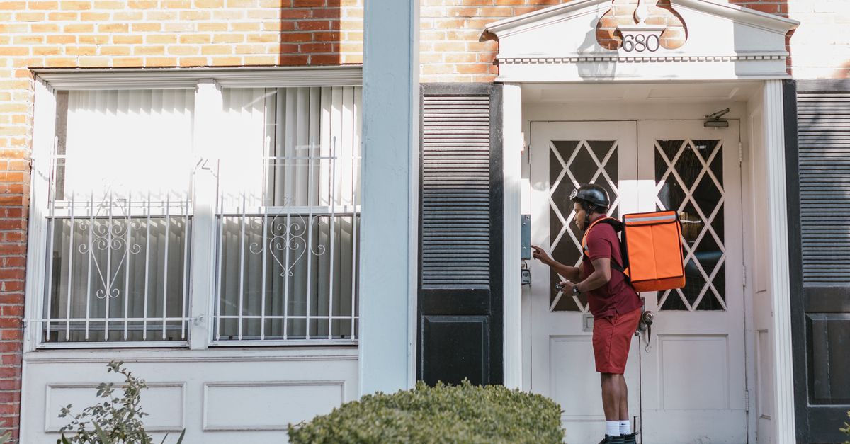 locksmith unlocking front door — Harrison Locksmith VA